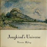 Cover of: Jongkind's universe by Victorine Hefting
