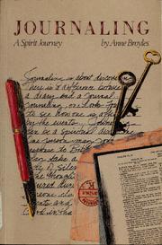 Cover of: Journaling: a spirit journey