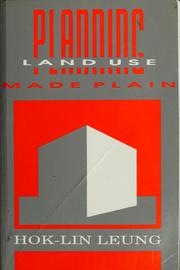 Cover of: Land use planning made plain