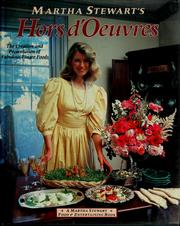 Cover of: Martha Stewart's Hors d'oeuvres
