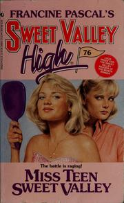 Cover of: Miss Teen Sweet Valley