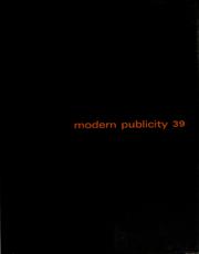 Cover of: Modern publicity. by Felix Gluck