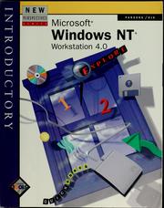 Cover of: New perspectives on Microsoft Windows NT workstation 4.0 by June Jamrich Parsons