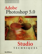 Cover of: Official Adobe Photoshop 5.0 studio techniques