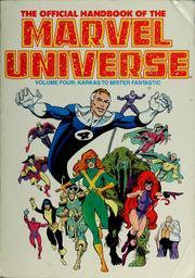 Cover of: The official handbook of the Marvel universe: Karkas to Mister Fantastic