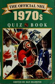 Cover of: The Official NHL 1970s Quiz Book by Dan Diamond