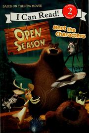 Cover of: Open season: meet the characters