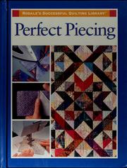 Cover of: Perfect piecing