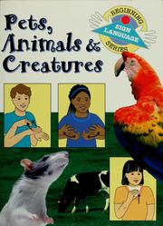 Cover of: Pets, animals & creatures