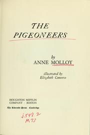 Cover of: The pigeoneers by Anne Stearns Baker Molloy
