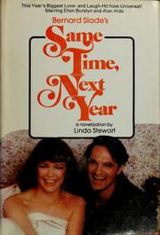 Cover of: Same Time, Next Year: a novelization