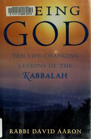 Cover of: Seeing God: ten life-changing lessons of the Kabbalah