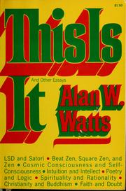Cover of: This is it by Alan Watts