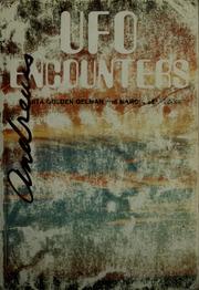 Cover of: UFO encounters by Rita Golden Gelman