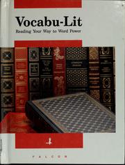 Cover of: Vocabu-lit by Perfection Form Company