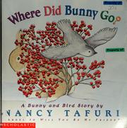 Cover of: Where did Bunny go?
