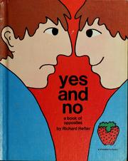 Cover of: Yes and no