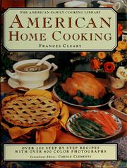Cover of: American home cooking