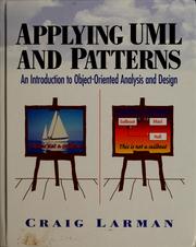 Applying UML and patterns by Craig Larman