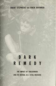 Cover of: Dark remedy by Trent D. Stephens