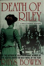 Cover of: Death of Riley