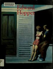 Cover of: Edward Hopper, 1882-1967: transformation of the real