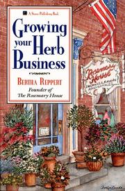 Cover of: Growing your herb business