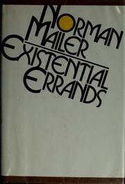 Cover of: Existential errands