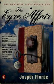 Cover of: The Eyre affair by Jasper Fforde