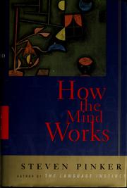 Cover of: How the mind works by Steven Pinker
