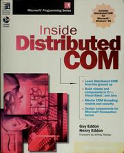 Inside Distributed COM by Guy Eddon