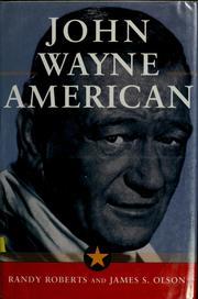 Cover of: John Wayne by Randy Roberts