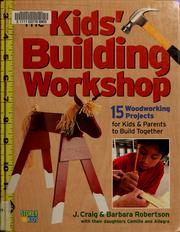 Cover of: The kids' building workshop: 15 woodworking projects for kids and parents to build together