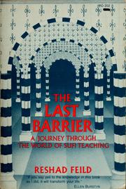 The last barrier by Reshad Feild