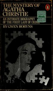 Cover of: The mystery of Agatha Christie