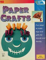 Cover of: Paper crafts