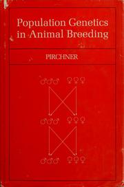 Cover of: Population genetics in animal breeding