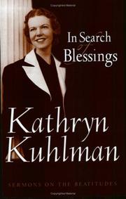 Cover of: In Search of Blessings