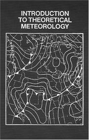 Introduction to theoretical meteorology by Seymour L. Hess