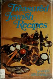 Cover of: Treasured Jewish recipes