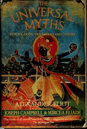 Cover of: The universal myths by Alexander Eliot