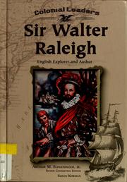 Cover of: Walter Raleigh: English explorer and author