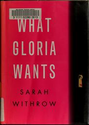 Cover of: What Gloria wants