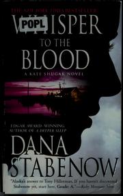 Cover of: Whisper to the blood