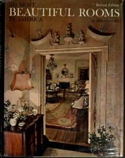 Cover of: 100 most beautiful rooms in America