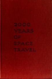 Cover of: 2000 years of space travel