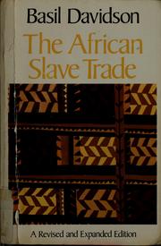Cover of: The African slave trade