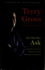 Cover of: All I did was ask by Terry Gross