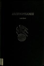 Cover of: Aristophanes