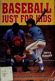 Cover of: Baseball just for kids